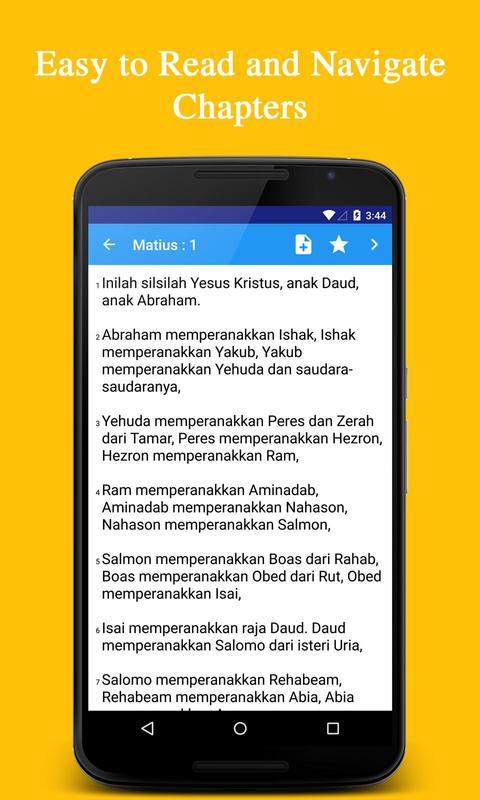Free download alkitab bahasa indonesia for android phone